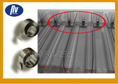 4N Force Stainless Steel Flat Spiral Spring For Supermarket Cigarette Pushers